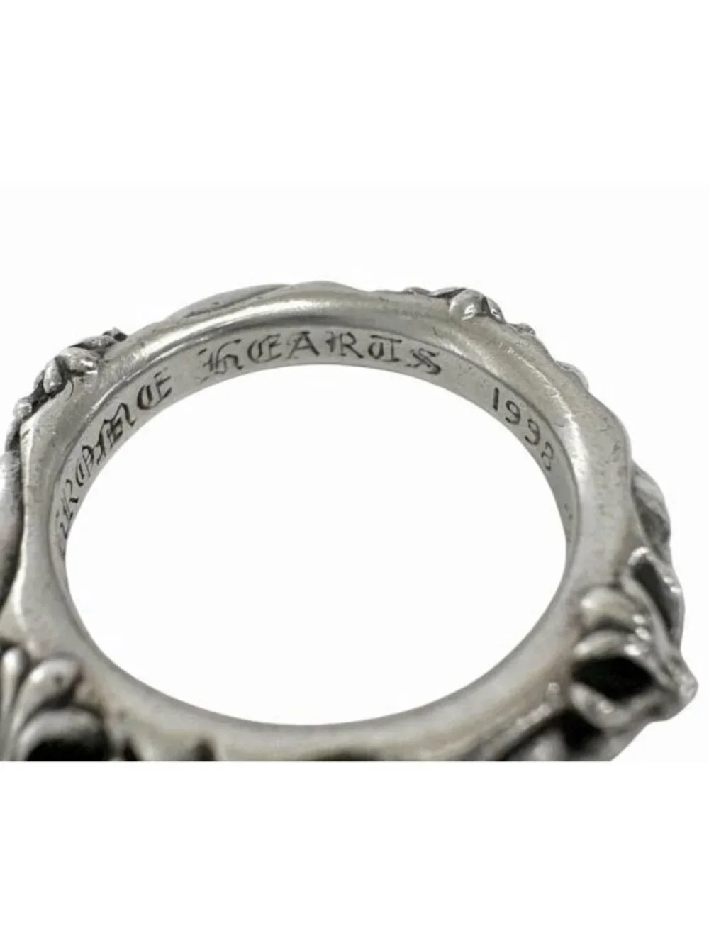 Chrome Hearts Sbt Band Ring 925 Sterling Silver